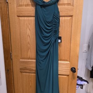 Mac Duggal Green Formal Dress